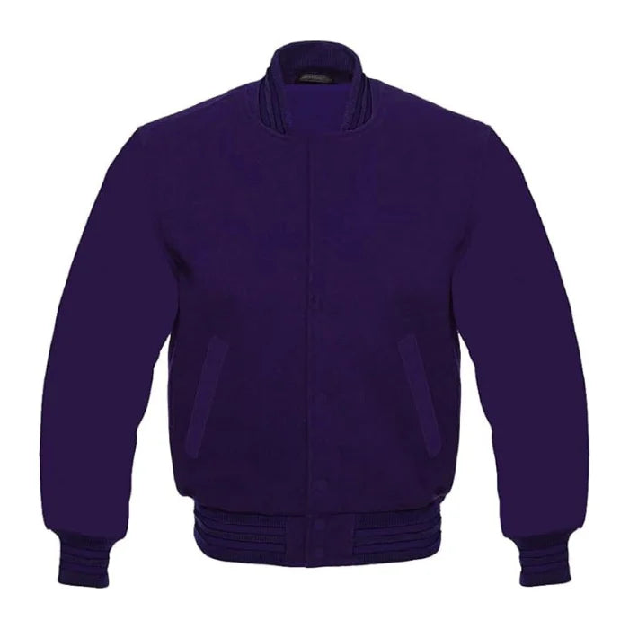 Purple Varsity Jacket