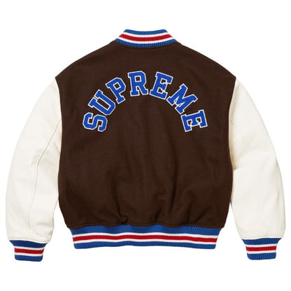 Supreme Varsity Jacket Back Side